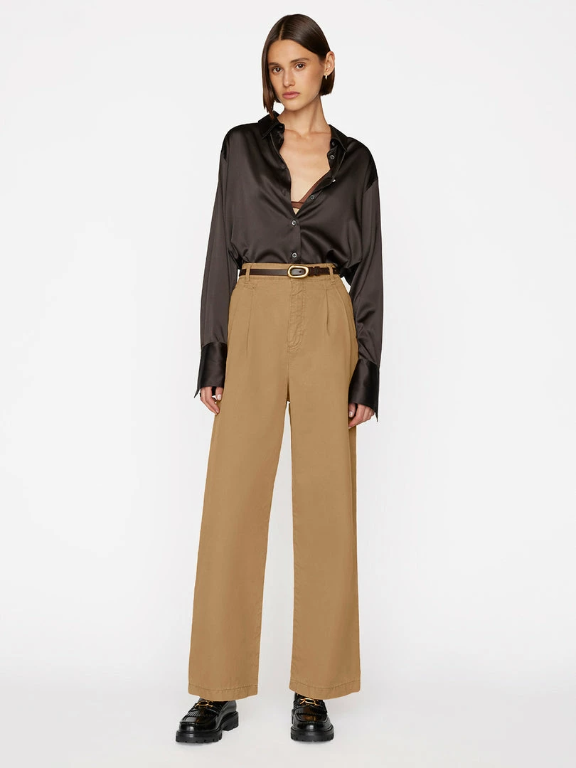 Flash Sale π₯° Frame-denim Pleated Chino -- Camel π© Women 𧨠2 Frame-denim Pleated Chino -- Camel Women