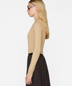 Coupon π Frame-denim Refined Polo Sweater -- Taupe π© Women π₯ 10 Frame-denim Refined Polo Sweater -- Taupe Women