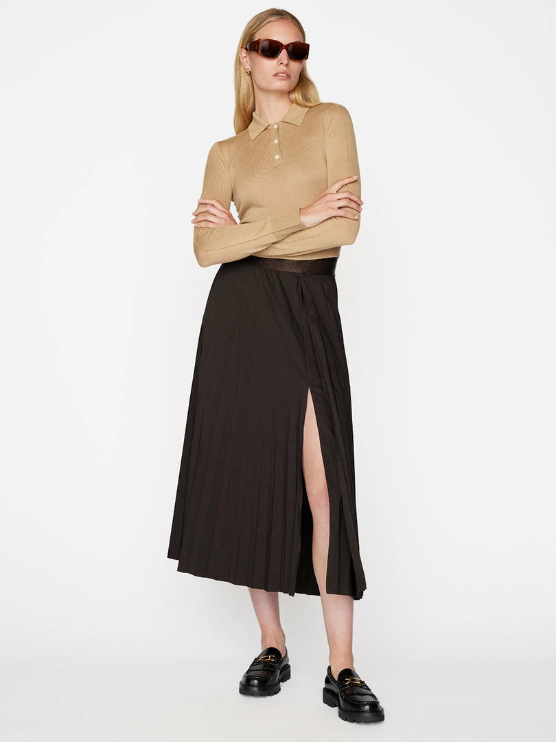 Coupon π Frame-denim Refined Polo Sweater -- Taupe π© Women π₯ 2 Frame-denim Refined Polo Sweater -- Taupe Women