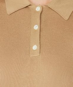 Coupon π Frame-denim Refined Polo Sweater -- Taupe π© Women π₯ 9 Frame-denim Refined Polo Sweater -- Taupe Women