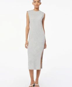 Frame-denim Le Muscle Maxi Dress -- Gris Heather Women