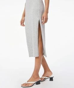 Frame-denim Le Muscle Maxi Dress -- Gris Heather Women