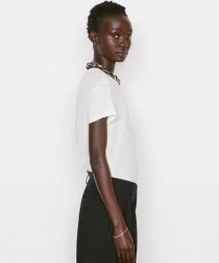 Frame-denim Easy True Tee -- Blanc Women