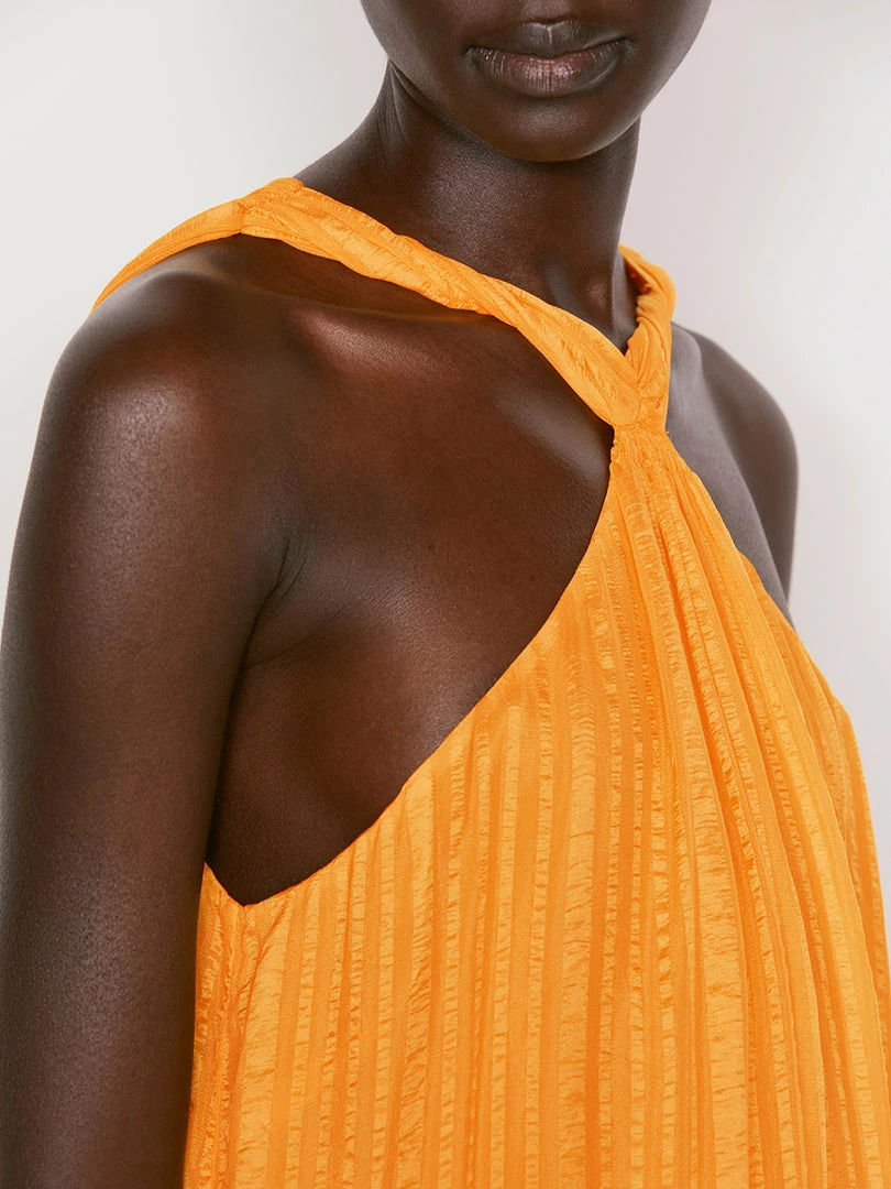 Flash Sale β Frame-denim Draped Halter Maxi π Dress -- Kumquat π― 3 Frame-denim Draped Halter Maxi Dress -- Kumquat