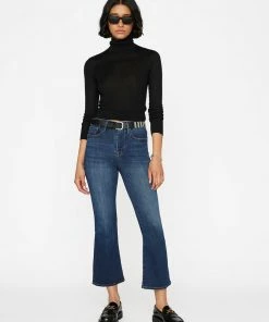 Frame-denim Women Le One Crop Mini Boot -- Hanbury