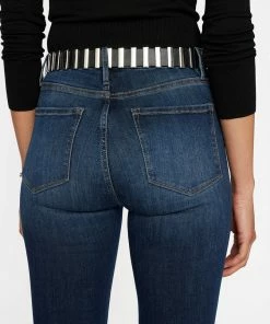 Frame-denim Women Le One Crop Mini Boot -- Hanbury