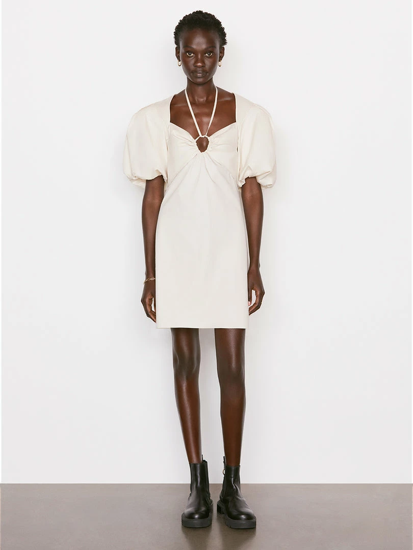 Flash Sale π― Frame-denim Tie Neck π Dress -- Flax βοΈ 1 Frame-denim Tie Neck Dress -- Flax