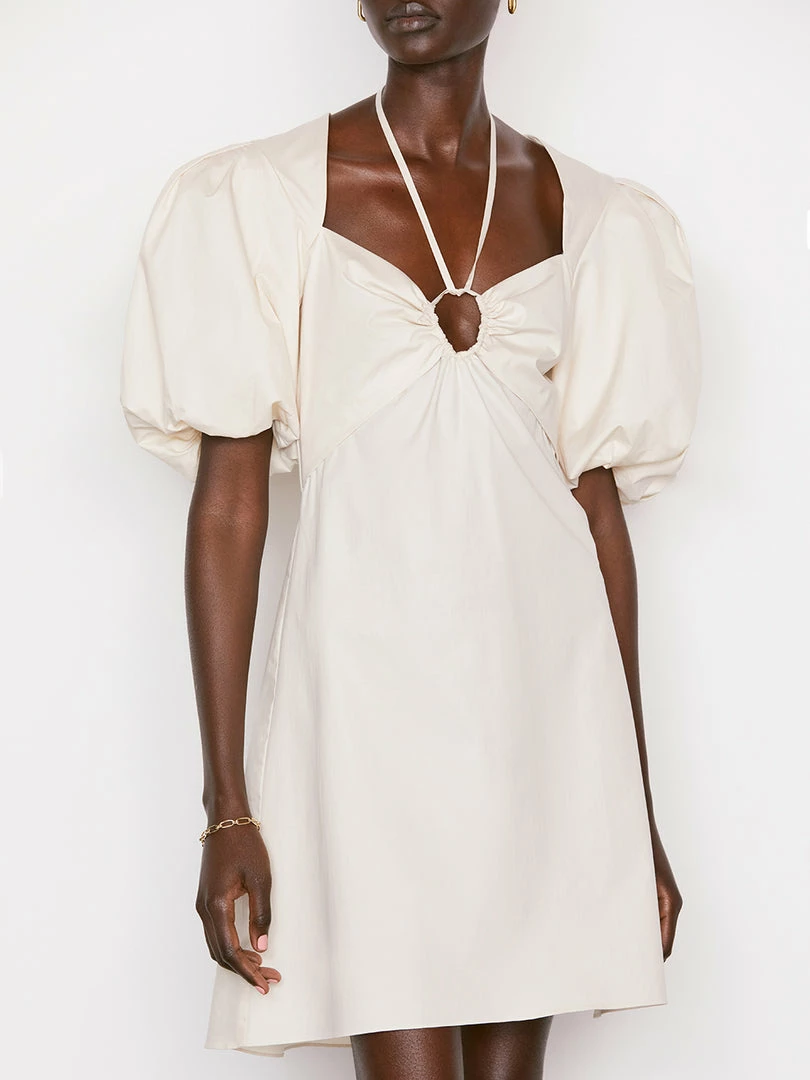 Flash Sale π― Frame-denim Tie Neck π Dress -- Flax βοΈ 2 Frame-denim Tie Neck Dress -- Flax