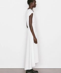 Cheap π Frame-denim Fitted Flare π Dress -- Blanc π© Women π 9 Frame-denim Fitted Flare Dress -- Blanc Women