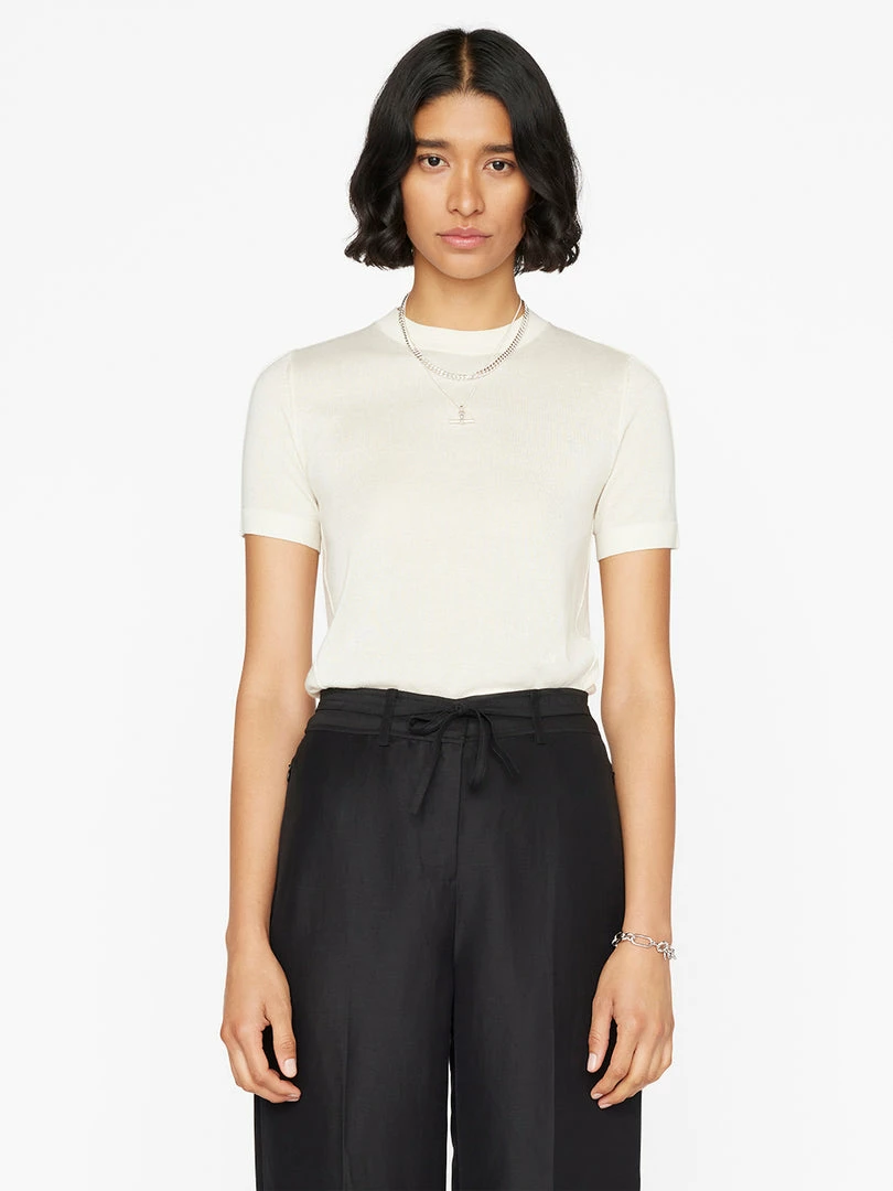 Brand new π Frame-denim Refined Sweater Tee -- Off White π 1 Frame-denim Refined Sweater Tee -- Off White