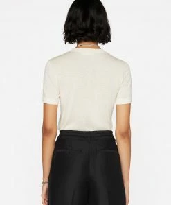 Brand new π Frame-denim Refined Sweater Tee -- Off White π 13 Frame-denim Refined Sweater Tee -- Off White