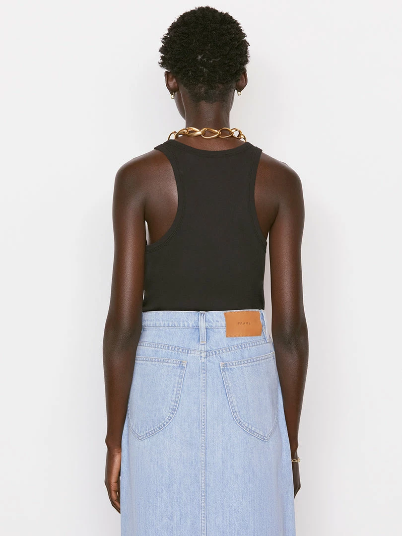 Deals π Frame-denim π© Women Ringer Tank -- Noir π 8 Frame-denim Women Ringer Tank -- Noir