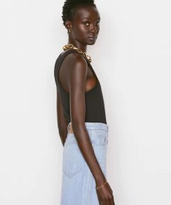 Deals π Frame-denim π© Women Ringer Tank -- Noir π 12 Frame-denim Women Ringer Tank -- Noir