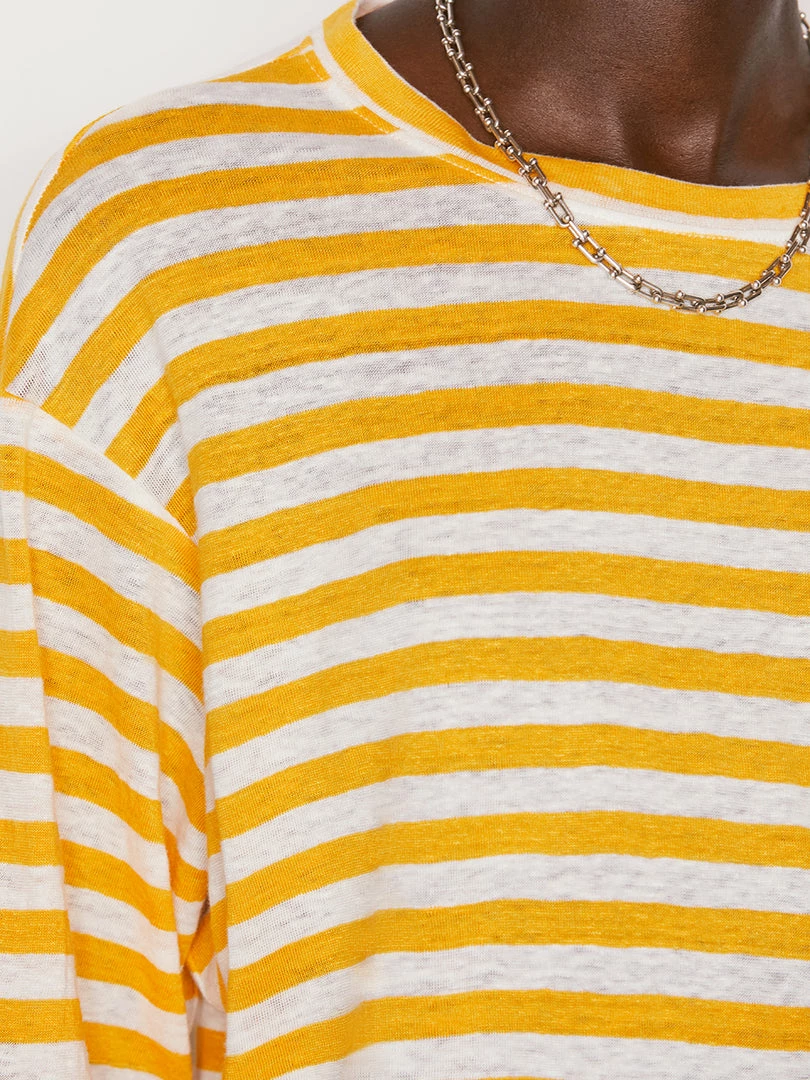 Cheapest β¨ Frame-denim Striped Boxy Crop Tee -- Kumquat Multi π₯ 6 Frame-denim Striped Boxy Crop Tee -- Kumquat Multi