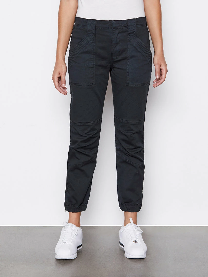 Cheap π Frame-denim Banded Bottom Trapunto Moto Pant -- Washed Black β€οΈ 1 Frame-denim Banded Bottom Trapunto Moto Pant -- Washed Black