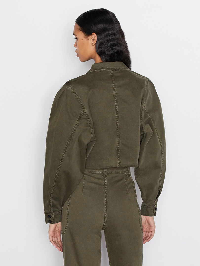 Cheap 𧨠Frame-denim Oversized Utility Jacket -- Washed Fatigue π₯ 5 Frame-denim Oversized Utility Jacket -- Washed Fatigue