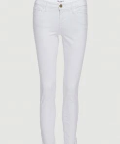 Frame-denim Le Color Crop -- Blanc Women