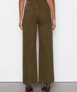 Frame-denim High Rise Baggy Pocket Jean -- Washed Surplus Women