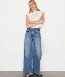 Frame-denim Women High Rise Baggy Pant -- Mykonos