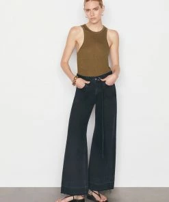 Frame-denim High Rise Baggy Pant -- Supermoon