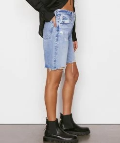 Best Pirce π₯° Frame-denim High Rise Bermuda -- Baines Rips π© Women π 9 Frame-denim High Rise Bermuda -- Baines Rips Women