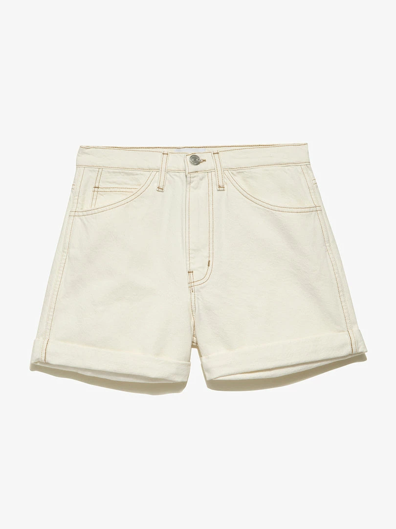 Wholesale π Frame-denim High Rise Cuffed Short -- Ecru π© Women π 8 Frame-denim High Rise Cuffed Short -- Ecru Women