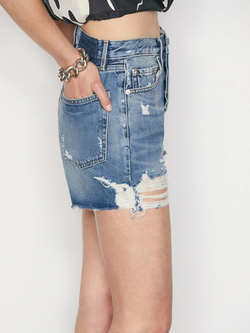 Brand new π Frame-denim High Rise Vintage Short -- Northville Rips π© Women π 4 Frame-denim High Rise Vintage Short -- Northville Rips Women