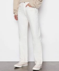 Frame-denim Ilona High Straight Jean -- Blanc