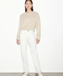Frame-denim Ilona High Straight Jean -- Blanc