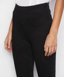 Frame-denim The Jetset Flare -- Sheen Noir