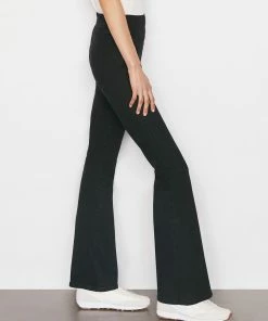 Frame-denim The Jetset Flare -- Sheen Noir