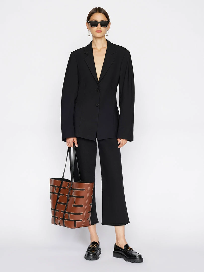 Best deal π Frame-denim Jetset Wide Crop -- Sheen Noir π 2 Frame-denim Jetset Wide Crop -- Sheen Noir