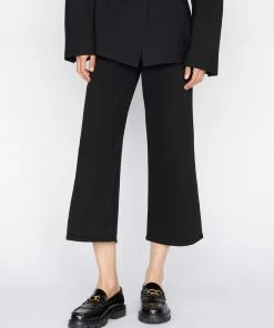 FRAME Sales Shop 13 Frame-denim Jetset Wide Crop -- Sheen Noir