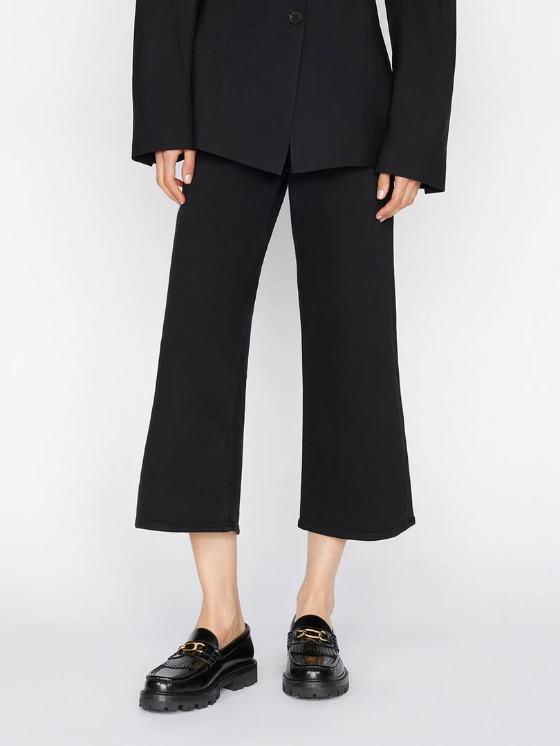 Best deal π Frame-denim Jetset Wide Crop -- Sheen Noir π 1 Frame-denim Jetset Wide Crop -- Sheen Noir