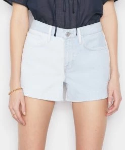 Frame-denim Le Brigette Short -- Splitscreen Women