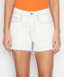 Budget π Frame-denim π© Women Le Brigette Short -- Chalked β 6 Frame-denim Women Le Brigette Short -- Chalked