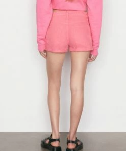 Frame-denim Women Le Brigette Short -- Hot Pink