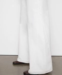 New 𧨠Frame-denim Le Baggy Palazzo -- Rumpled Blanc Grind π 8 Frame-denim Le Baggy Palazzo -- Rumpled Blanc Grind