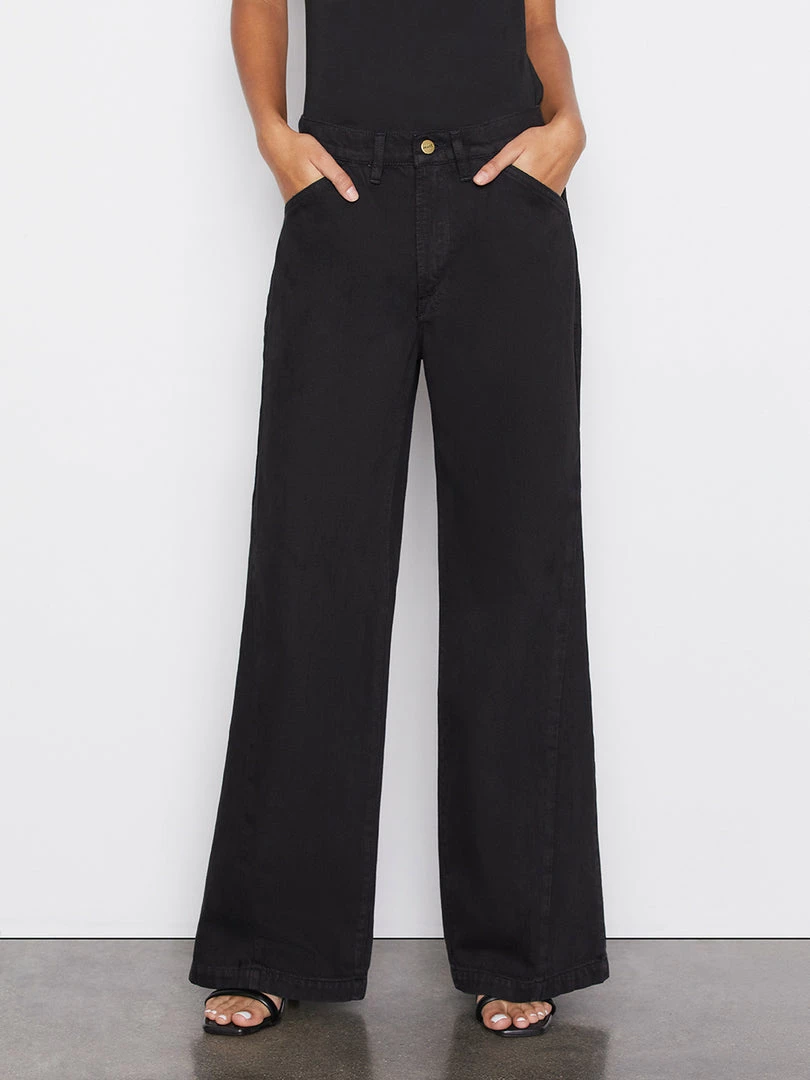 Promo π Frame-denim π© Women Le Baggy Palazzo -- Film Noir π 1 Frame-denim Women Le Baggy Palazzo -- Film Noir