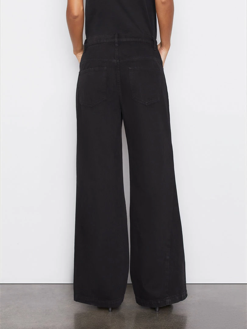 Promo π Frame-denim π© Women Le Baggy Palazzo -- Film Noir π 5 Frame-denim Women Le Baggy Palazzo -- Film Noir