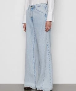 Frame-denim Le Baggy Palazzo -- Whisper Women