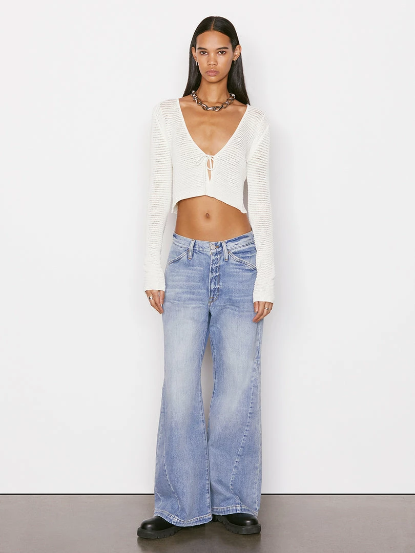 Promo π Frame-denim π© Women Le Baggy Palazzo -- Iceberg Flat π― 2 Frame-denim Women Le Baggy Palazzo -- Iceberg Flat