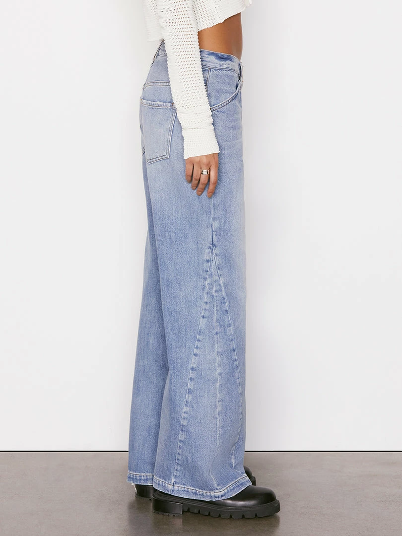Promo π Frame-denim π© Women Le Baggy Palazzo -- Iceberg Flat π― 4 Frame-denim Women Le Baggy Palazzo -- Iceberg Flat