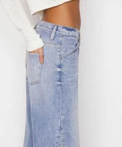 Promo π Frame-denim π© Women Le Baggy Palazzo -- Iceberg Flat π― 12 Frame-denim Women Le Baggy Palazzo -- Iceberg Flat