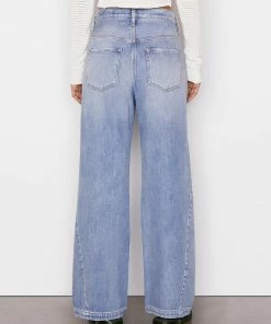 Promo π Frame-denim π© Women Le Baggy Palazzo -- Iceberg Flat π― 15 Frame-denim Women Le Baggy Palazzo -- Iceberg Flat