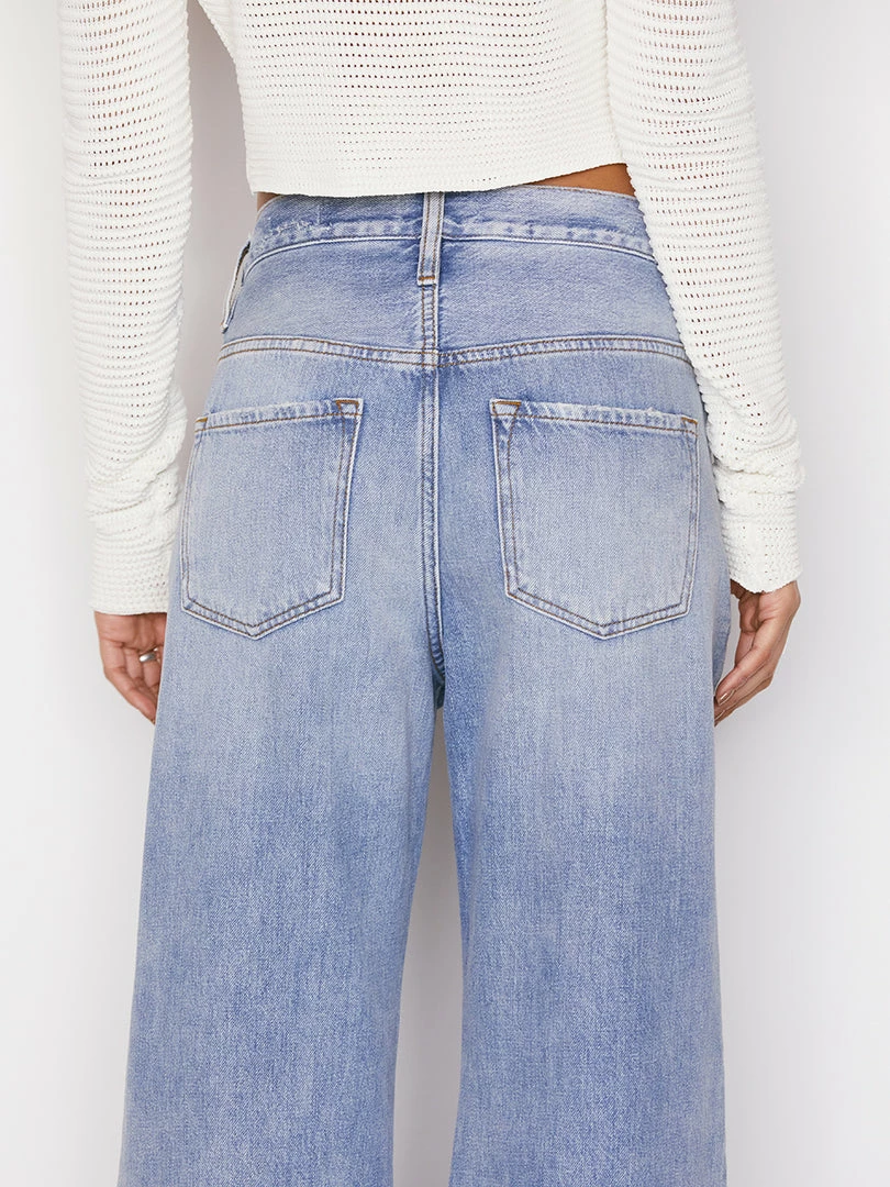 Promo π Frame-denim π© Women Le Baggy Palazzo -- Iceberg Flat π― 7 Frame-denim Women Le Baggy Palazzo -- Iceberg Flat