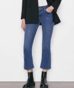 Frame-denim Women Le Crop Mini Boot -- Poe