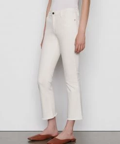 Outlet π Frame-denim π© Women Le Crop Mini Boot Raw Fray -- Au Natural β 6 Frame-denim Women Le Crop Mini Boot Raw Fray -- Au Natural