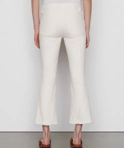 Outlet π Frame-denim π© Women Le Crop Mini Boot Raw Fray -- Au Natural β 7 Frame-denim Women Le Crop Mini Boot Raw Fray -- Au Natural