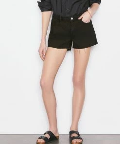 Frame-denim Le Grand Garcon Short -- Film Noir Women